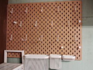 有孔ボード【スコーディス】を活用