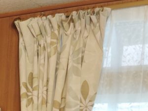 カーテンレール移設後